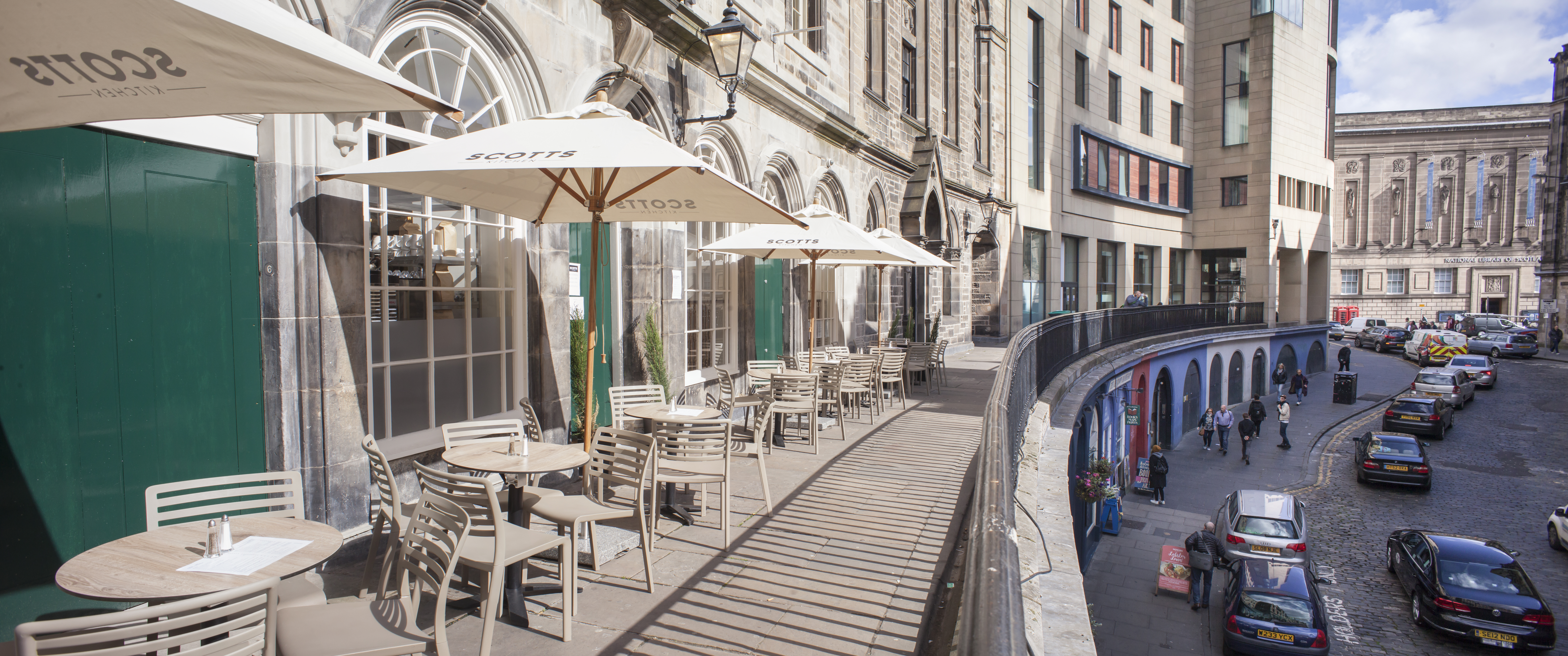 Victoria Terrace, Edinburgh, Scotland