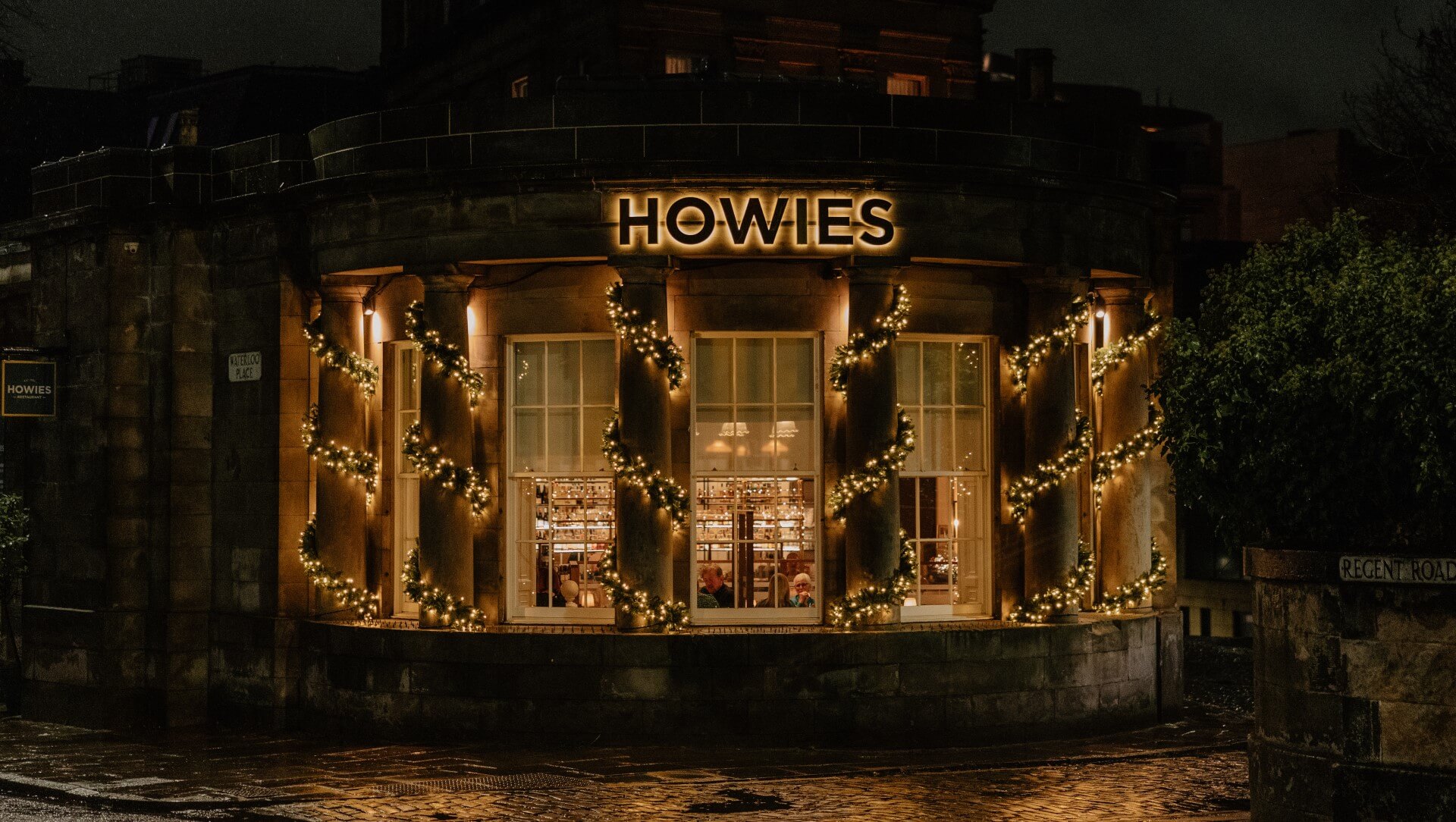 Christmas at Howies Restaurants, Edinburgh