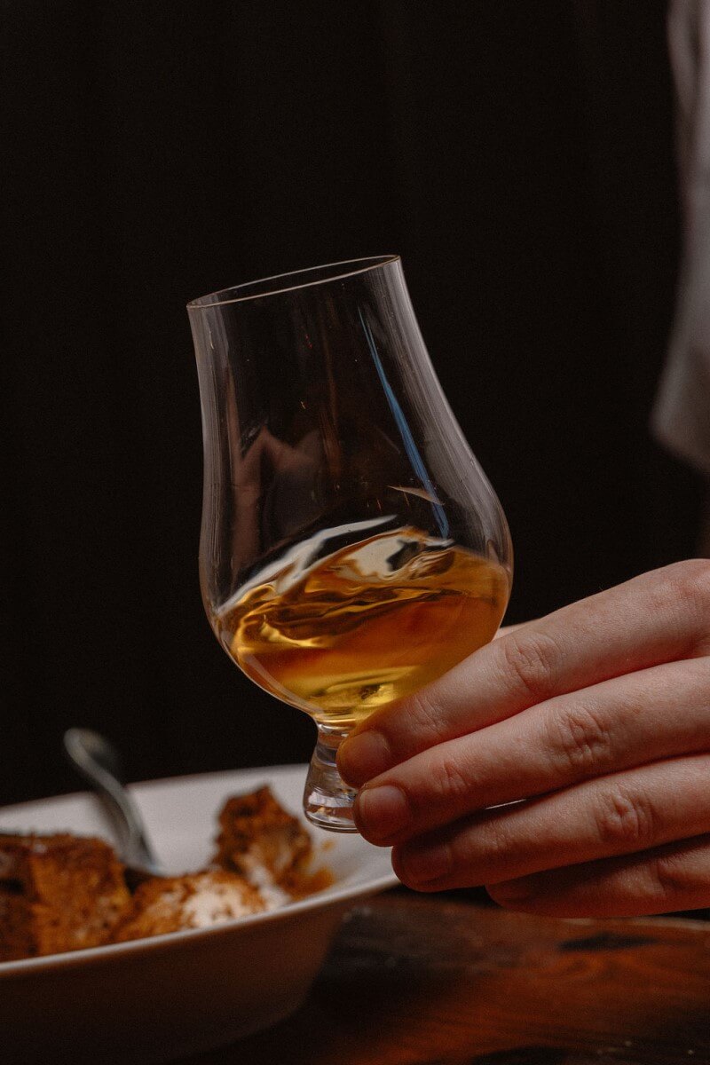 Whisky at Howies Restaurant, Victoria Street, Edinburgh