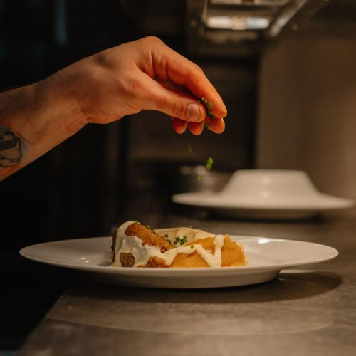 Lunch menu at Howies Restaurant, Waterloo Place, Edinburgh